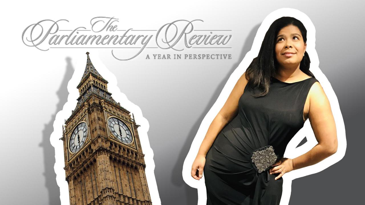 A night out in London at the Parliamentary Review gala!