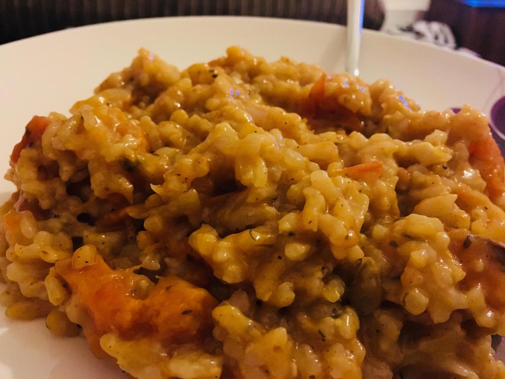 Header Image for: Butternut and tomato risotto
