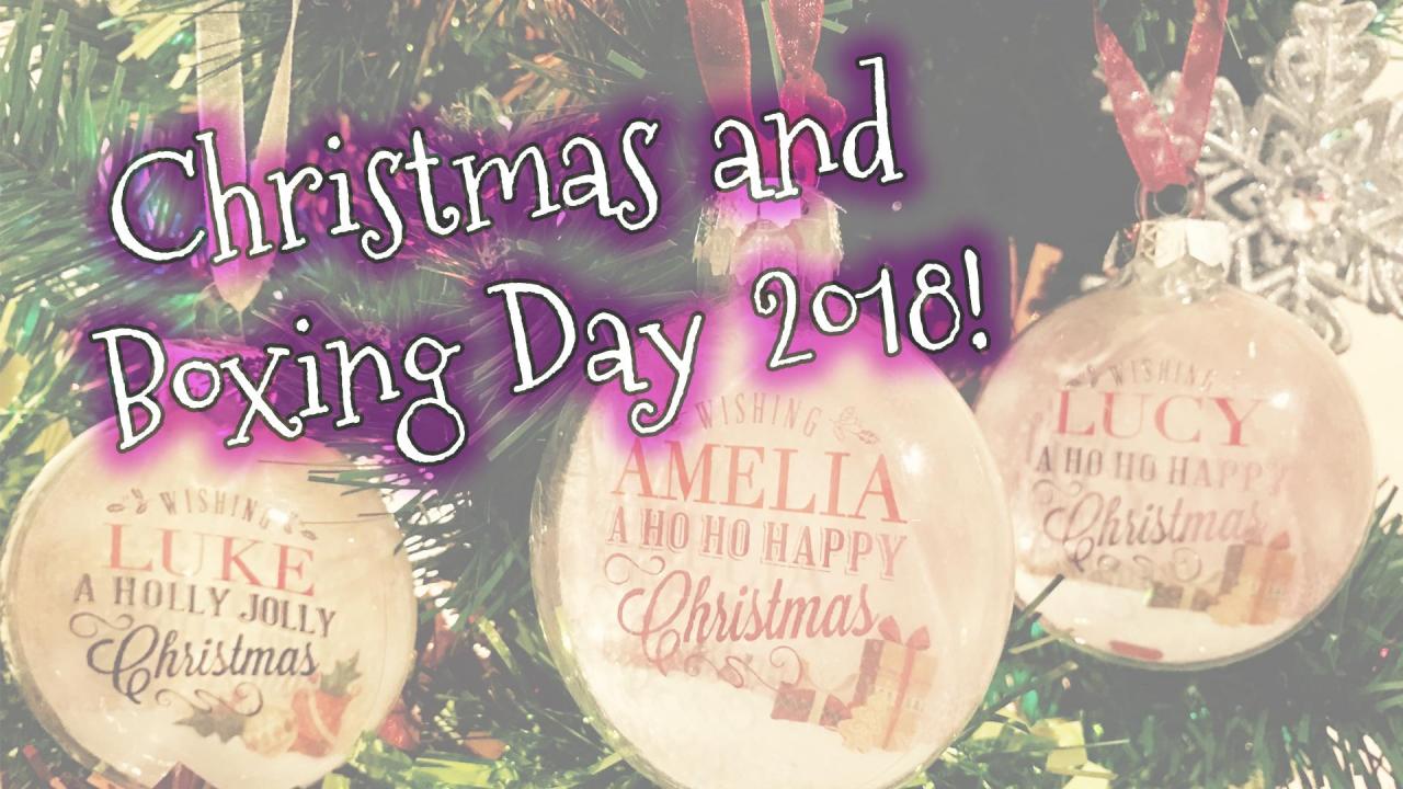 Image for: Christmas & Boxing Day 2018! What my toddler and I got for Xmas